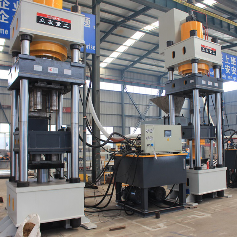 630噸三梁四柱鹽磚機