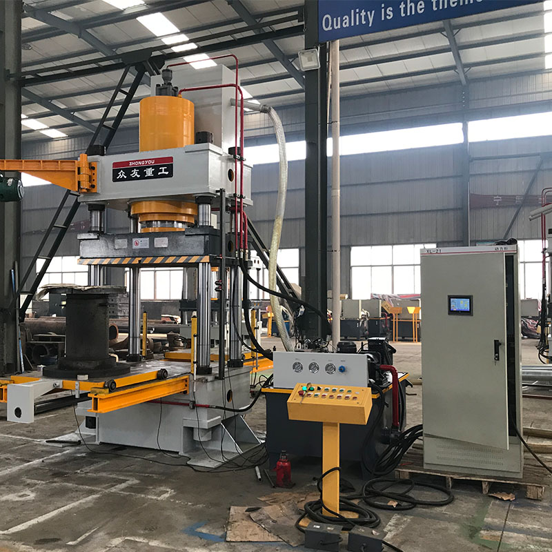 315噸雙移動工作臺四柱液壓機(jī)