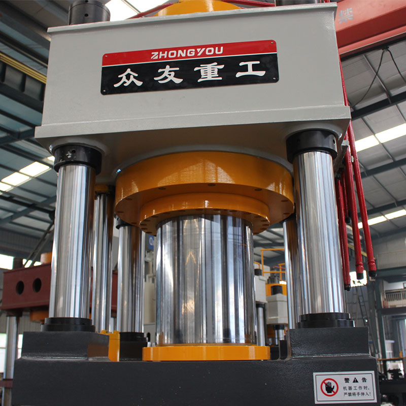 500噸鹽磚壓塊成型液壓機(jī)