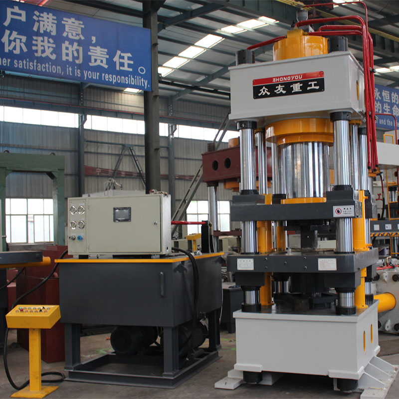 500噸鹽磚壓塊成型液壓機(jī)