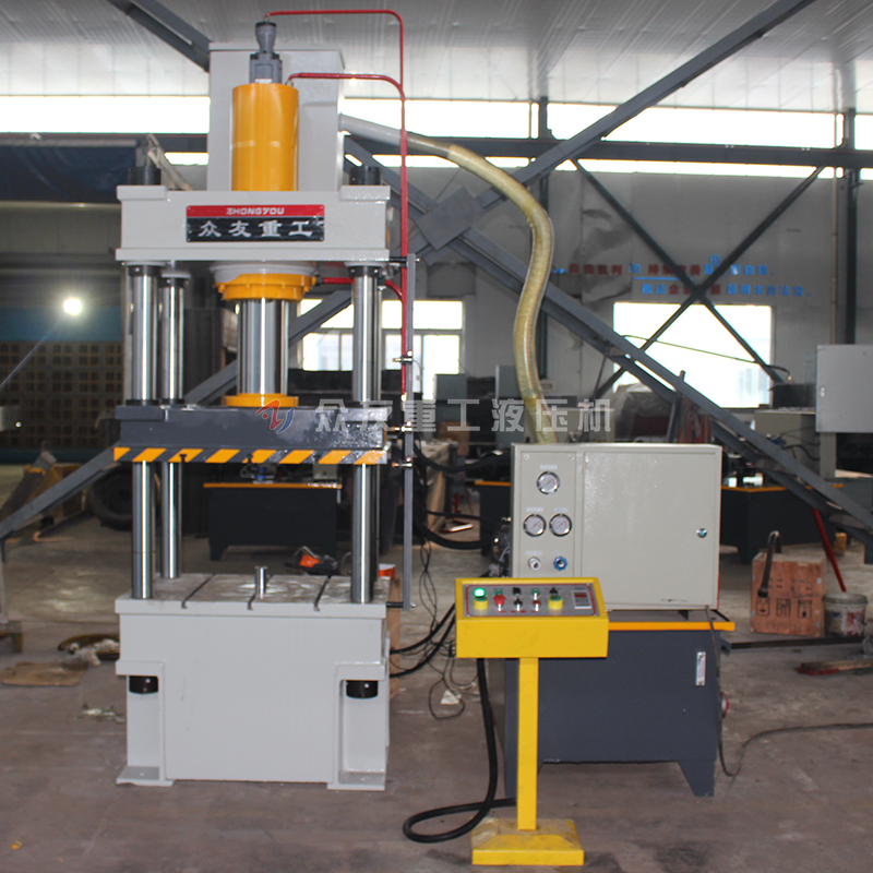 100噸不銹鋼餐具拉伸四柱液壓機 100T金屬成型油壓